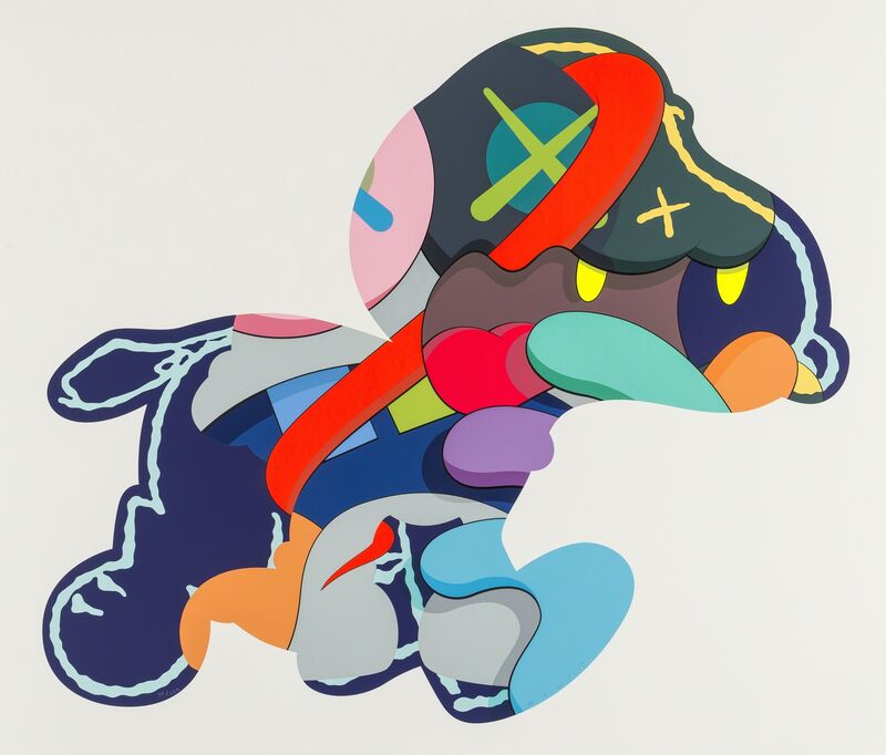 KAWS, ‘Stay Steady’, 2015, Print, Screenprint in colours, on wove paper, Forum Auctions