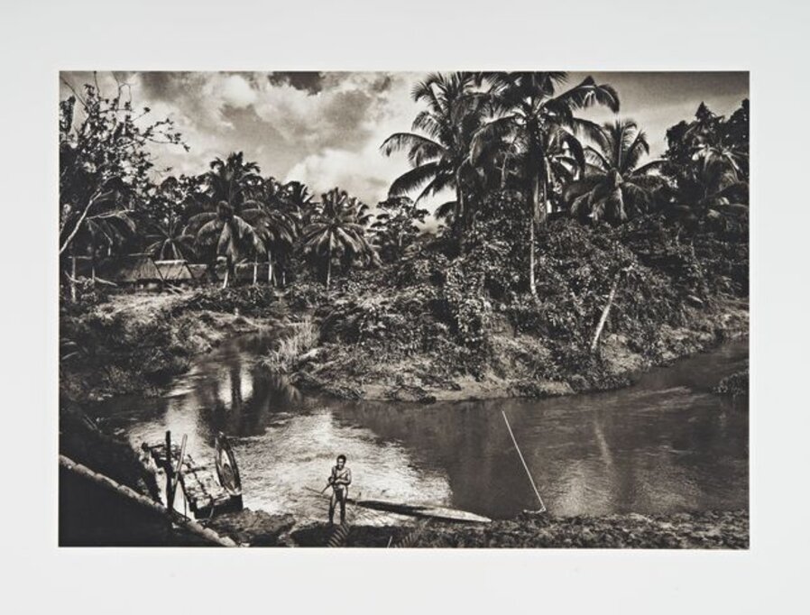 Mentaway Islands, Village Chief Coming From the River