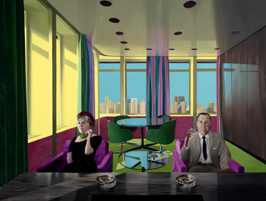 Two Figures in Room IV