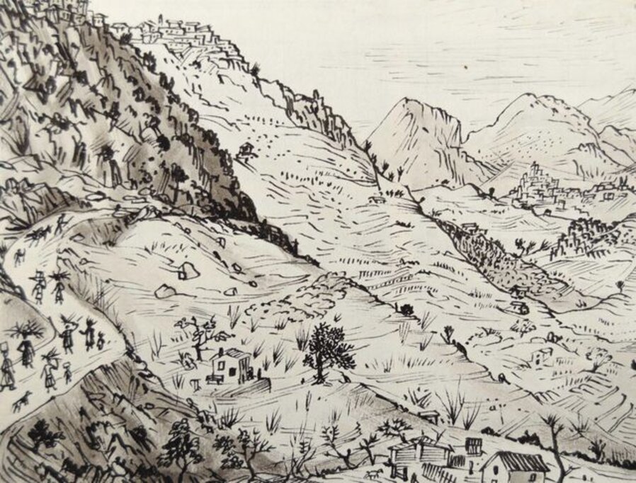 Italian Hillside