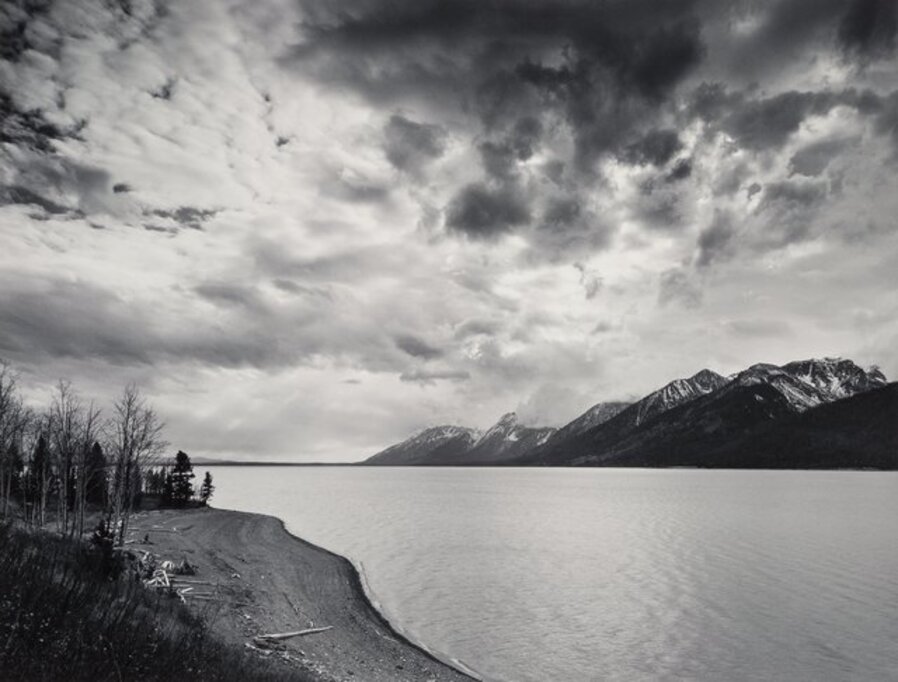 Jackson Lake, Clouds, Grand Teton National Park