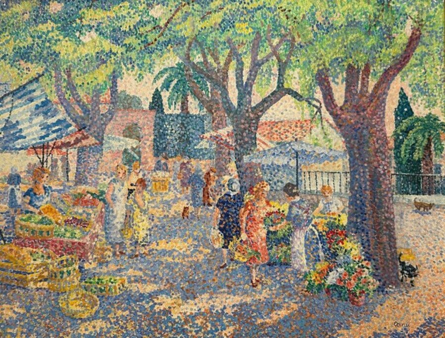 Le Marché à Grimaud