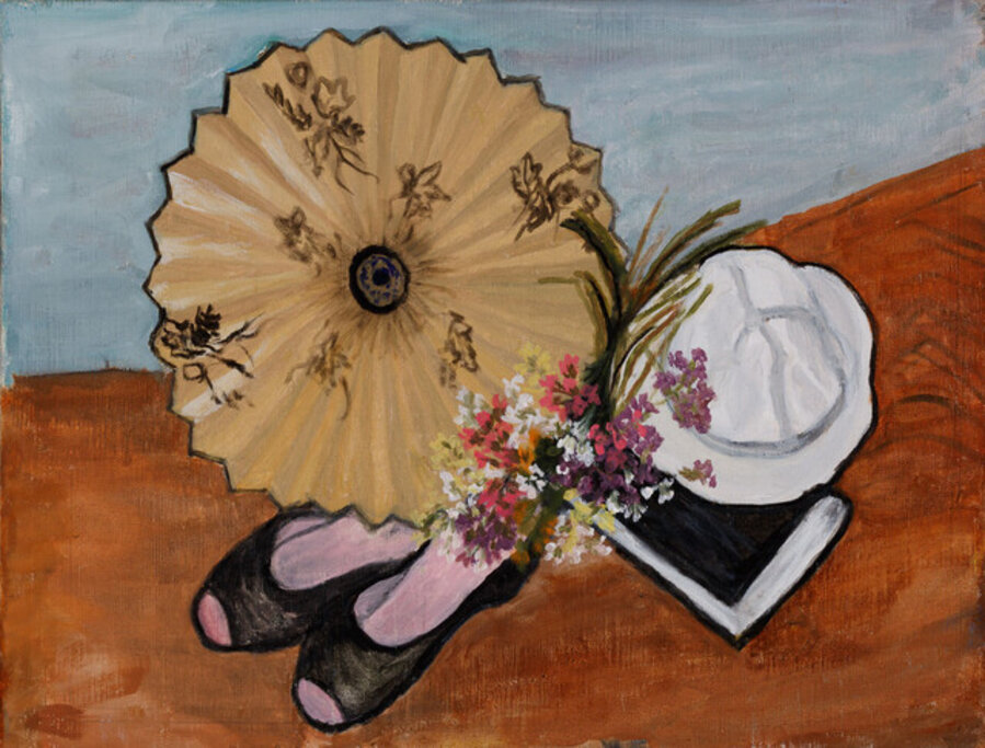Shoes and Fan