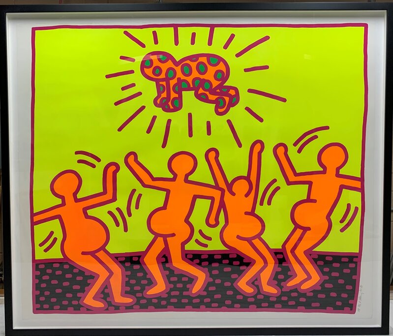 Keith Haring, ‘Fertility (1)’, 1983, Print, Screenprint in colors on Wove Paper, Fine Art Mia