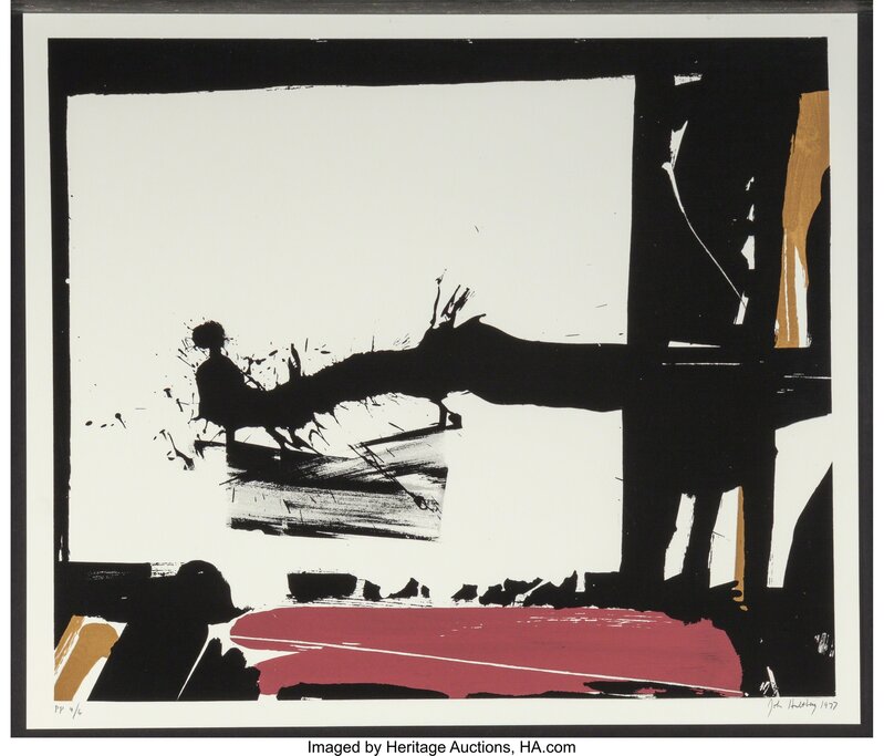 John Hultberg, ‘Sketch’, 1977, Print, Screenprint in colors, Heritage Auctions