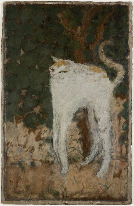 Pierre Bonnard, ‘Le chat blanc (The White Cat)’, 1894