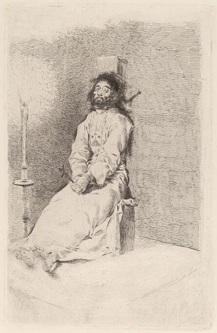 Francisco de Goya, ‘The Garroted Man’, in or before 1780