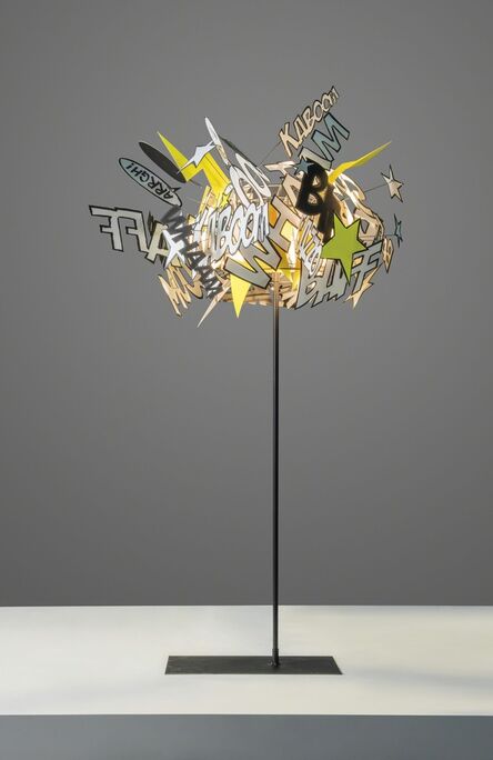 Ingo Maurer, ‘'Comic Explosion', a unique prototype standard lamp / ceiling light’, 2010