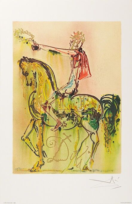 Salvador Dalí, ‘Chevalier Romain (The Roman Cavalier)’, 1983