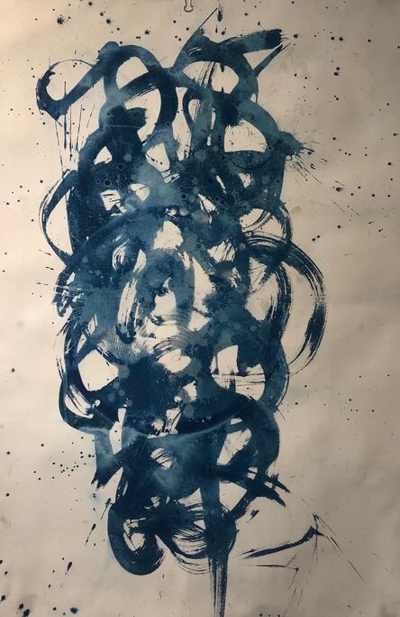Enrique Rosas, ‘Fuego Azul 5’, 2019