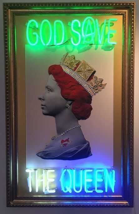 Illuminati Neon, ‘God Save The Queen ’, 2017