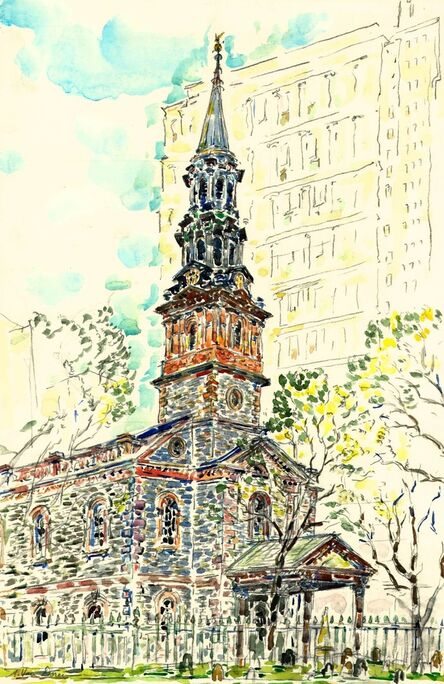 Adam Van Doren, ‘St. Paul's In New York’, 2021