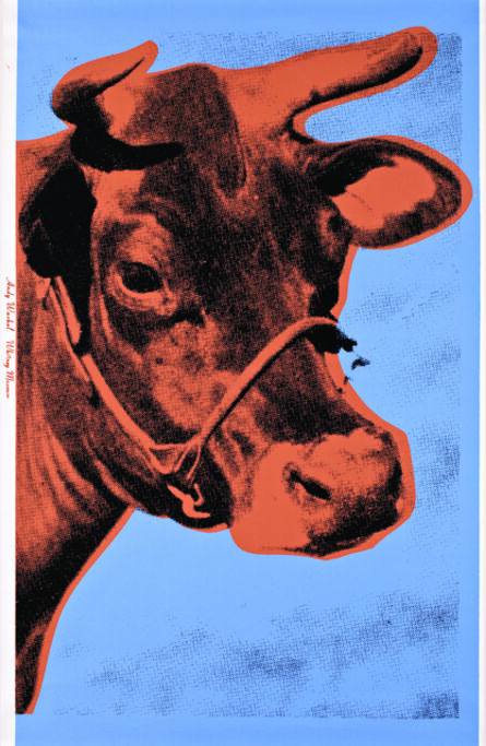 Andy Warhol, ‘Cow (Blue And Salmon)’, 1966
