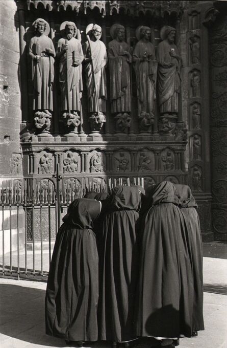 Marc Riboud, ‘Nuns in front of Notre-Dame, Paris’, 1953