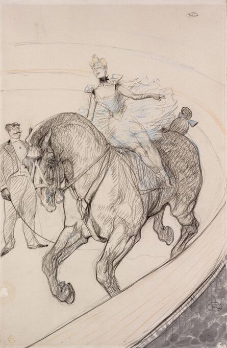 Henri de Toulouse-Lautrec, ‘At the Circus: Bareback’, 1899