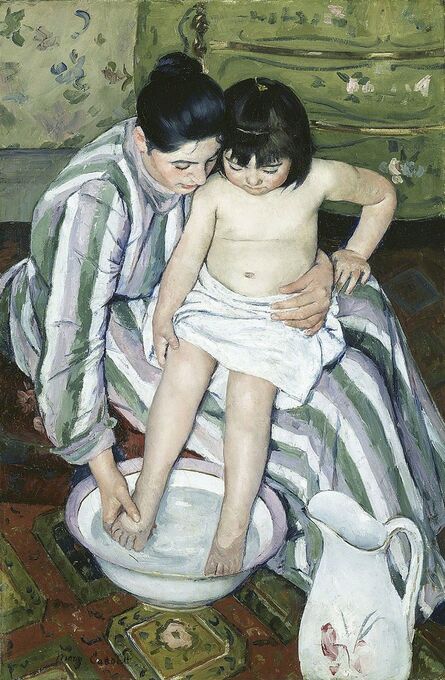 Mary Cassatt, ‘The Child's Bath’, 1893
