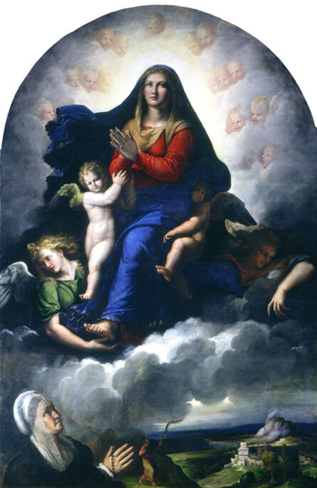 Girolamo da Carpi, ‘The Apparition of the Virgin’, 1530/1540