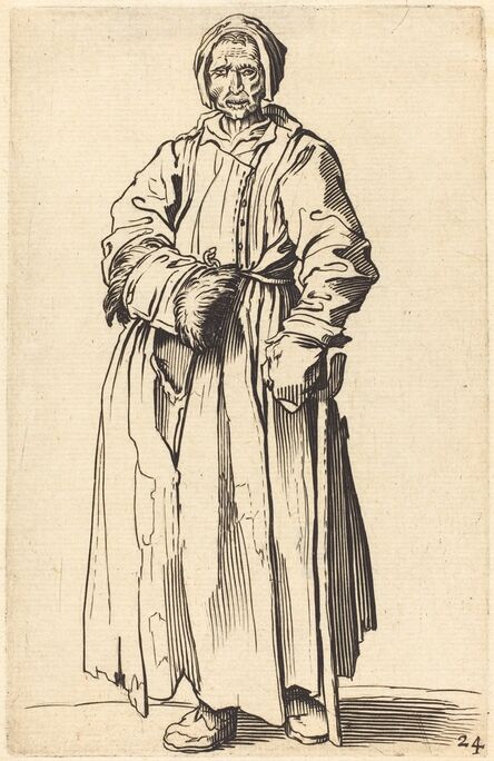 after Jacques Callot, ‘One-Eyed Woman’