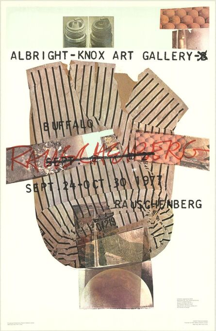 Robert Rauschenberg, ‘Albright-Knox Art Gallery’, 1976