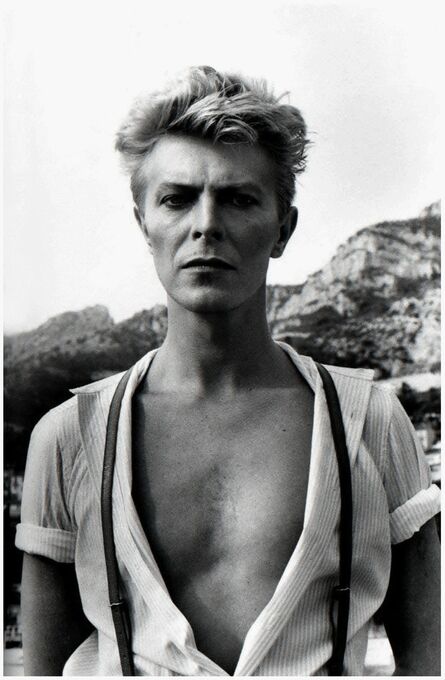 Helmut Newton, ‘David Bowie Open Shirt’, 1983