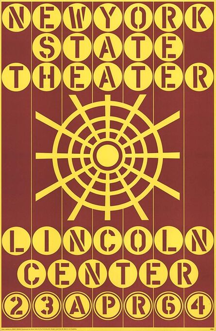 Robert Indiana, ‘New York State Theater, Lincoln Center ’, 1964