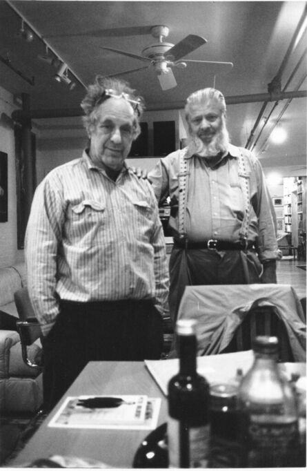 Allen Ginsberg, ‘Robert Frank & Peter Orlovsky, Final Portrait, April 2’, 1997