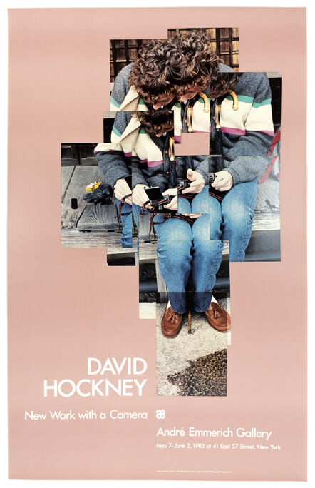 David Hockney, ‘Andre Emmerich Gallery 1983 (Gregory loading his Camera 1983) ’, 1983
