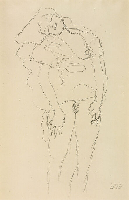 Gustav Klimt, ‘Klimt-Portfolio 13’, 1919