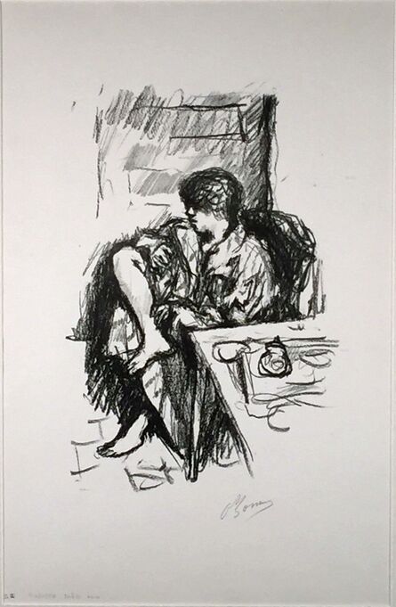 Pierre Bonnard, ‘LA TOILETTE ASSIZE’, 1925