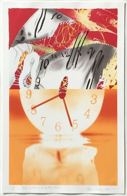 James Rosenquist, ‘Hole in the Center of the Clock’, 2007