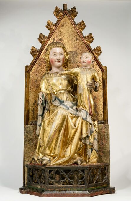 Workshop of Master of the Protective Saints of Cologne, ‘Madonna and Child’, c.1320/1330