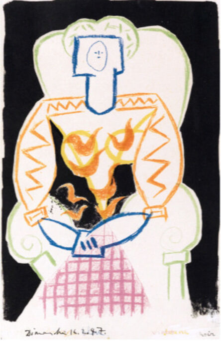 Pablo Picasso, ‘La Femme au Fauteuil’, 1947