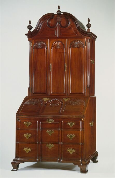 Unknown American, ‘Desk and bookcase’, 1760–1790
