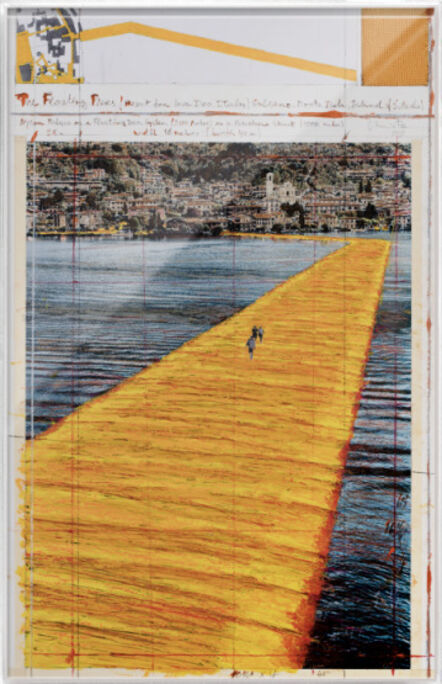Christo, ‘ The Floating Piers (Project for Lake Iseo, Italy) Sulzano’, 2017