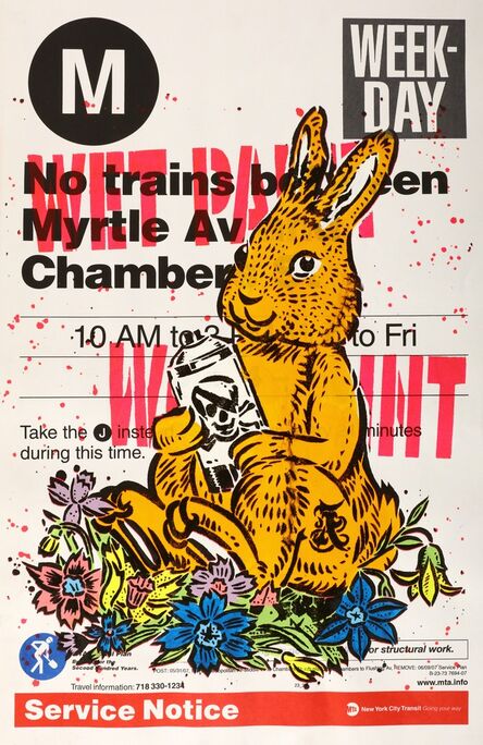 AIKO, ‘M Train Bunny’, 2007