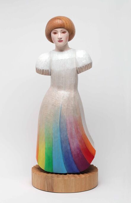 Tanada Koji, ‘torso - rainbow on rainbow’, 2023