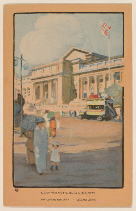 Rachael Robinson Elmer, ‘New York Public Library’, 1914
