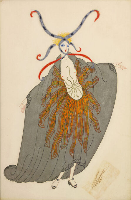 Erté, ‘L'Aurore boréale (The Aurora Borealis)’, 1917