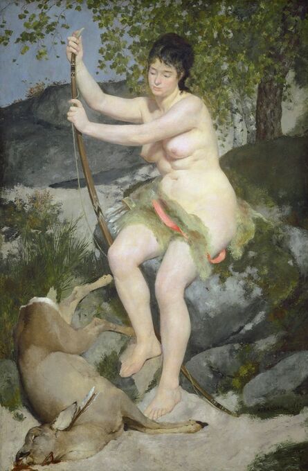 Pierre-Auguste Renoir, ‘Diana’, 1867