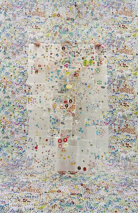 Rachel Perry, ‘Lost in my Life (Fruit Stickers)’, 2012