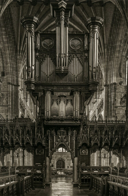 Dick Arentz, ‘Organ From Choir, Exeter Cathedral, England’, 2018