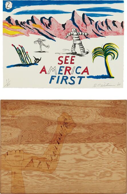 H.C. Westermann, ‘See America First’, 1968