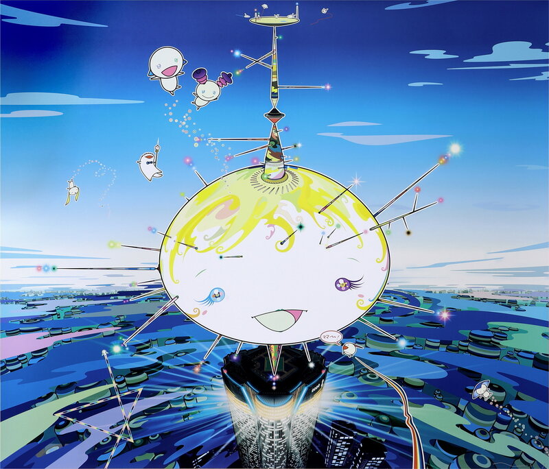 Takashi Murakami, ‘Mamu came from the sky’, 2007, Print, Offset print, Pinto Gallery