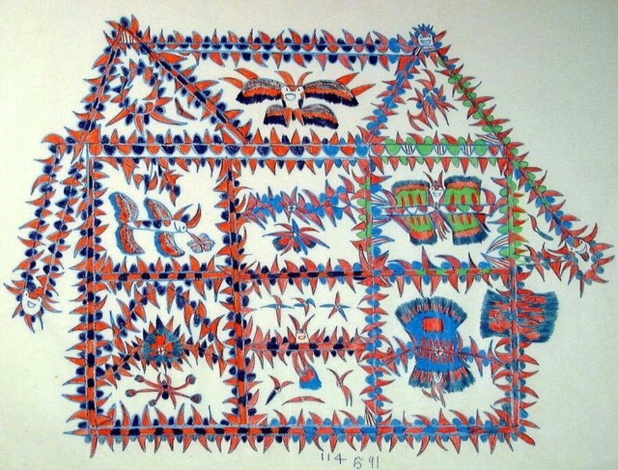 Untitled Devil House drawing