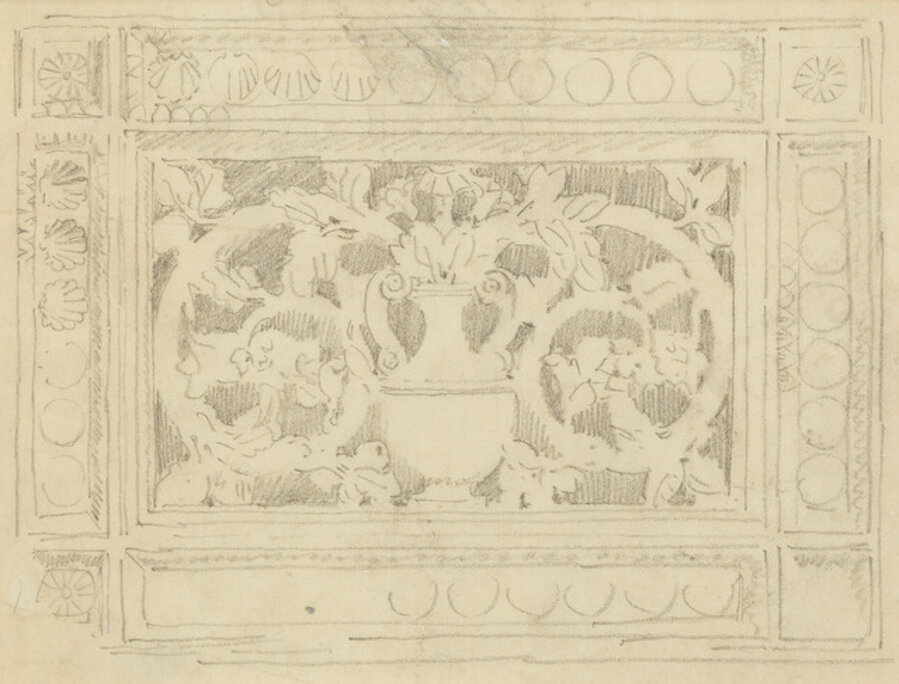Decoration with Urn