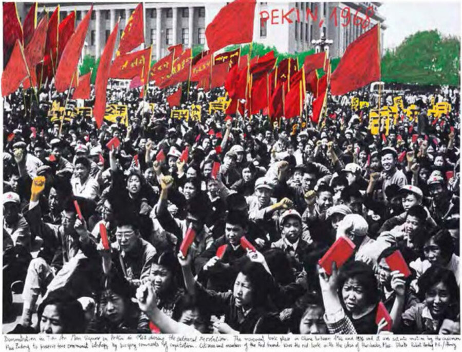 From the series 1968, the fire of the ideas Pekin, 1968