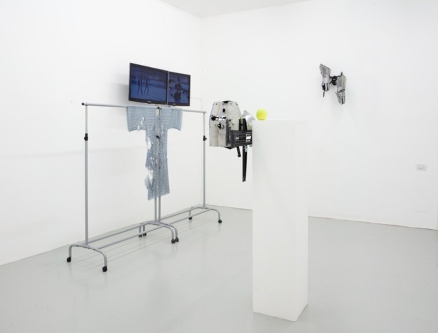 Installation view, Fluxia Gallery, Milan