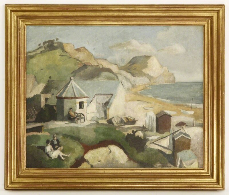 John Cooper, ‘CHARMOUTH, DORSET’, Painting, Oil on canvas, Sworders