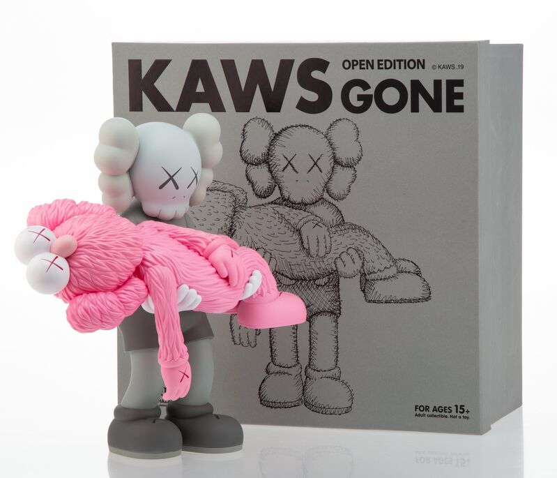 KAWS, ‘Gone (Grey)’, 2019, Sculpture, Painted cast vinyl, Heritage Auctions
