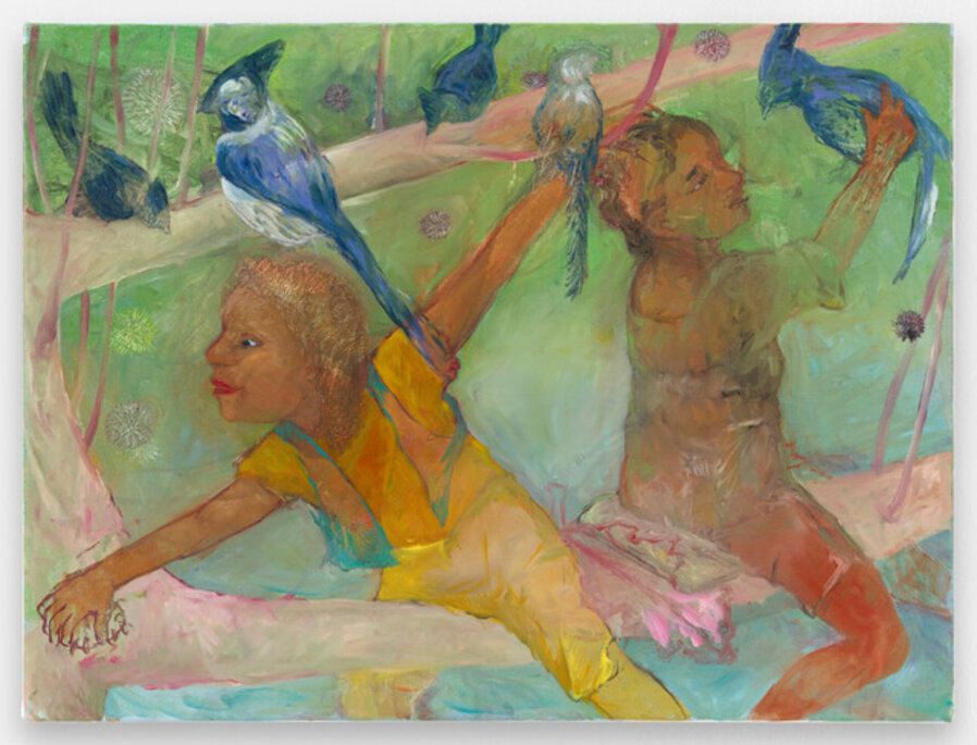 Blue Jays, Pink and Brown Limbs